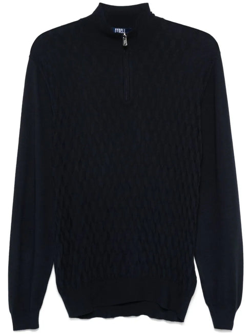 virgin-wool pullover